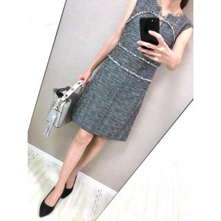 トリーバーチ(Tory Burch)の【Ta＊Ka様 専用✨】トリーバーチ✨サイズ2✨美シルエットワンピース✨(ひざ丈ワンピース)