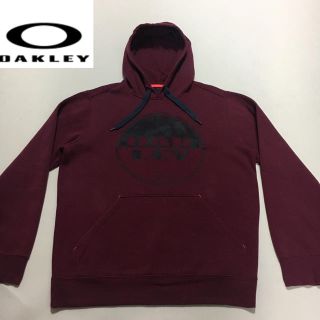 オークリー(Oakley)のOAKLEY オークリー プルオーバーパーカー バーガンディ S/P サイズ (パーカー)