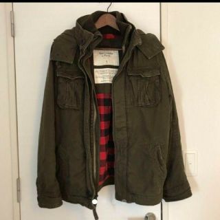 アバクロンビーアンドフィッチ(Abercrombie&Fitch)の中古、特価！
アバクロ ミリタリージャケット(ミリタリージャケット)