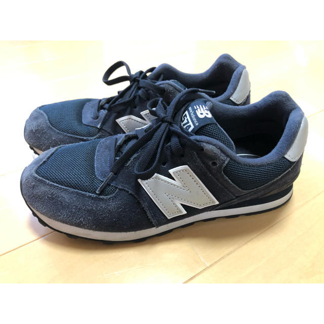 New Balance(ニューバランス)のNB574 ネイビー 24.5 レディースの靴/シューズ(スニーカー)の商品写真