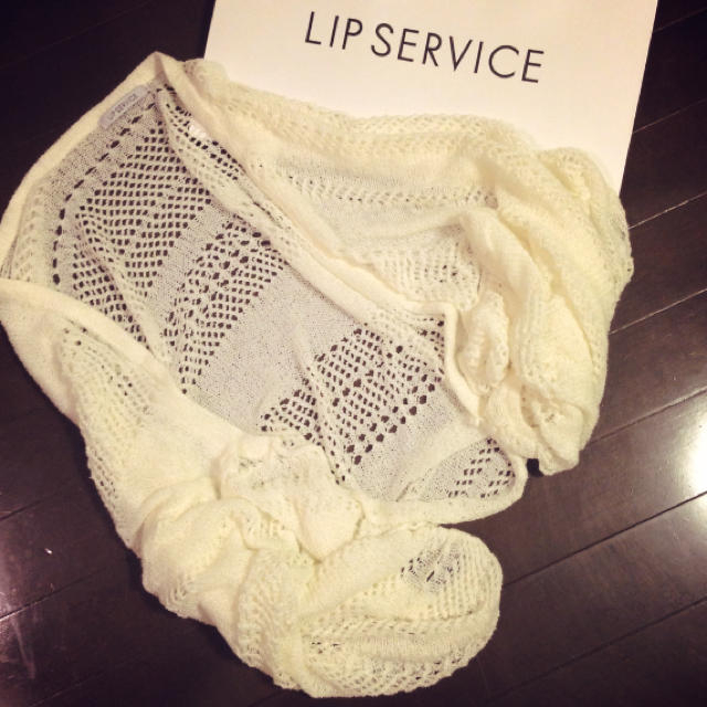 LIP SERVICE(リップサービス)のLIP SERVICE ホワイトボレロ レディースのトップス(ボレロ)の商品写真