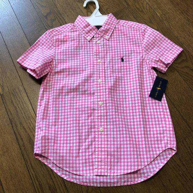 Ralph Lauren(ラルフローレン)のラルフローレン キッズ 半袖シャツ キッズ/ベビー/マタニティのキッズ服男の子用(90cm~)(ブラウス)の商品写真