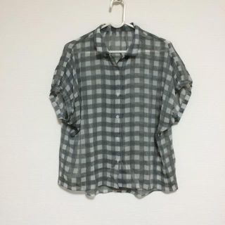 ユナイテッドアローズグリーンレーベルリラクシング(UNITED ARROWS green label relaxing)の♡ギンガムチェックシャツ♡(シャツ/ブラウス(半袖/袖なし))