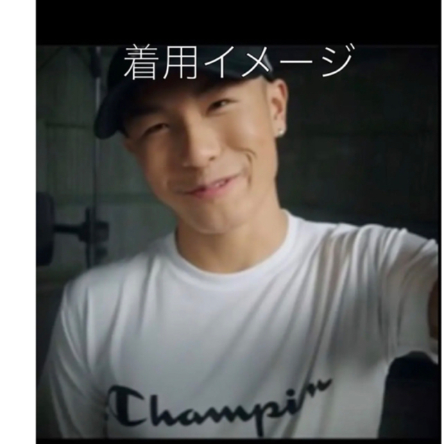 Champion(チャンピオン)のChampion Tシャツ 白 Supreme EMODA Ungrid好きに メンズのトップス(Tシャツ/カットソー(半袖/袖なし))の商品写真