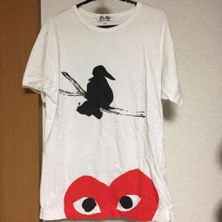 コムデギャルソン(COMME des GARCONS)のplay comme des garçon T-shirt(Tシャツ/カットソー(半袖/袖なし))