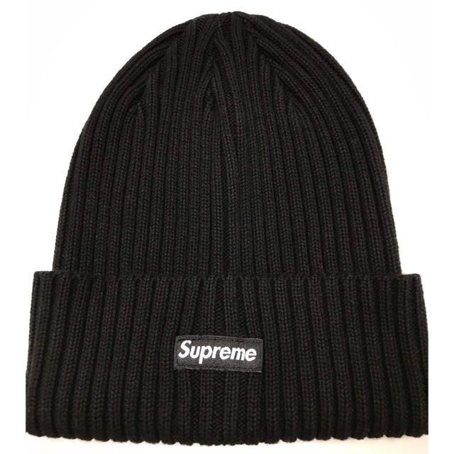 Supreme(シュプリーム)のSupreme2019SS overdyed beanie blackビーニー黒 メンズの帽子(ニット帽/ビーニー)の商品写真