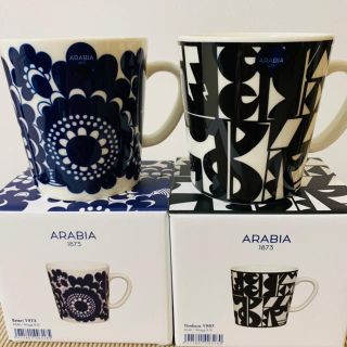 アラビア(ARABIA)の【あなそれセット】アラビア マグカップ エステリ&ティムボア(グラス/カップ)