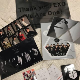 エクソ(EXO)のEXO EXO-L-JAPANオリジナルカード4枚セット♡(アイドルグッズ)