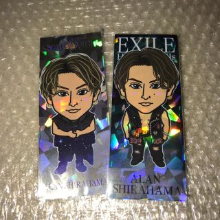 エグザイル(EXILE)の白濱亜嵐 千社札 二枚セット(国内アーティスト)