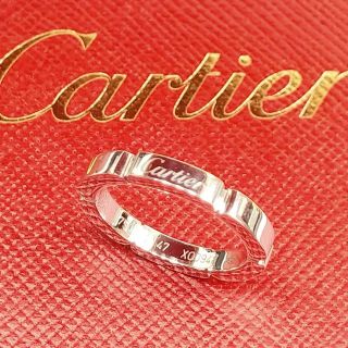 カルティエ(Cartier)のカルティエ ラニエール リング 750 　
#47 約7号 WG(リング(指輪))