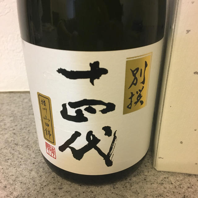 十四代   別撰純米吟醸酒   ７２０ｍｌ 2018年  10月詰め