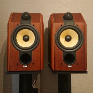 B&W CDM1 中古スピーカー ペア/スタンド付き の通販 by Ryo's B&W CDM1 中古スピーカー ペア/スタンド付き の通販 by Ryo's