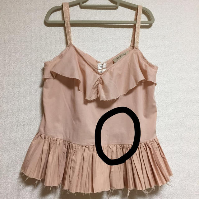 SEE BY CHLOE(シーバイクロエ)のシーバイクロエ♡ キャミカットソー 難有 レディースのトップス(キャミソール)の商品写真