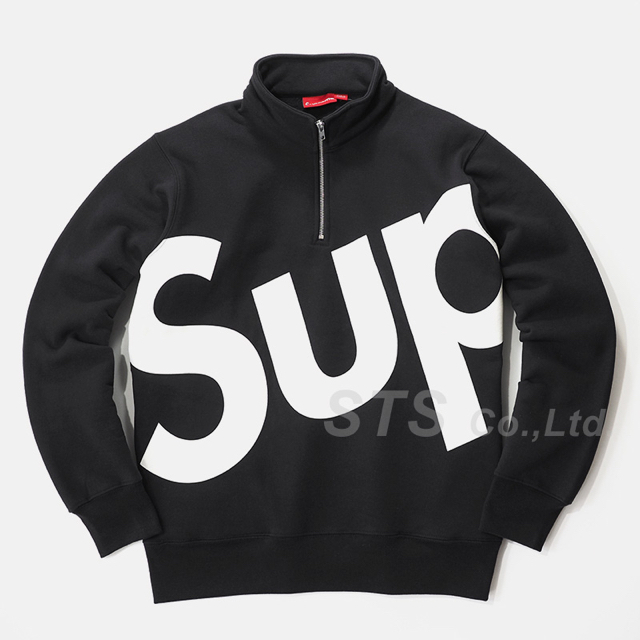 supreme15aw sup half zip pullover
