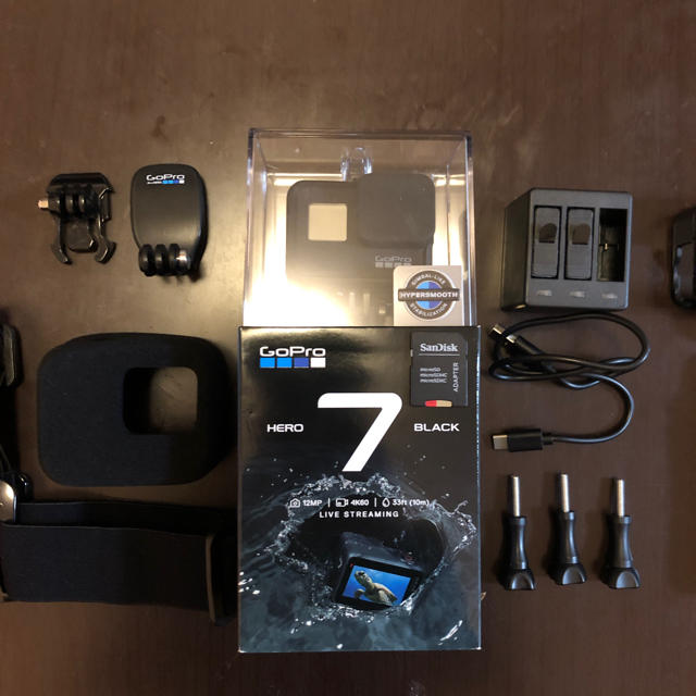 GoPro - GoPro HERO7BLACK【付属品多数】