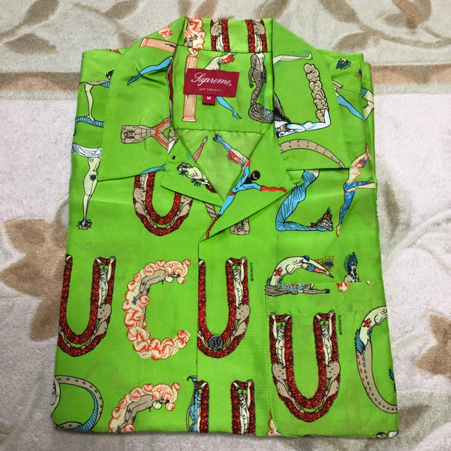 シャツSupreme Alphabet Silk Shirt