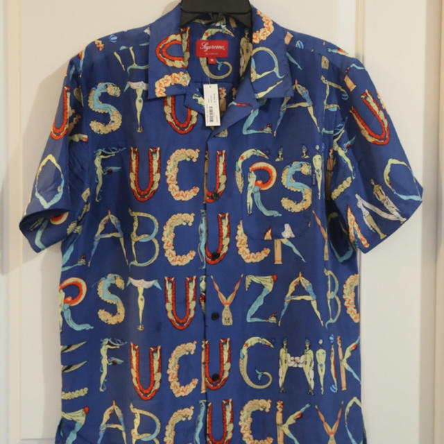 ○日本正規品○ Supreme - Supreme Alphabet Silk Shirt シャツ