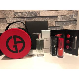ジョルジオアルマーニ(GIORGIO ARMANI)のGiorgio Armani コスメポーチ 非売品(ポーチ)