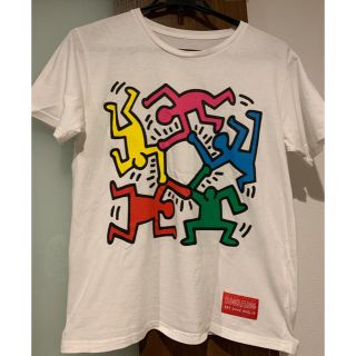 ビッグバン(BIGBANG)のキースへリングBIGBANGコラボユニクロTシャツ希少美品(Tシャツ(半袖/袖なし))