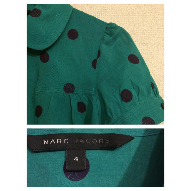 MARC JACOBS(マークジェイコブス)のMARC JACOBS♡ドット柄シャツ レディースのトップス(シャツ/ブラウス(半袖/袖なし))の商品写真