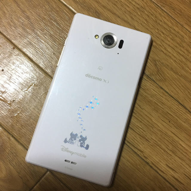 NTTdocomo(エヌティティドコモ)のモモ様専用 sh-02g ドコモ ディズニーモバイル 本体  スマホ/家電/カメラのスマートフォン/携帯電話(スマートフォン本体)の商品写真