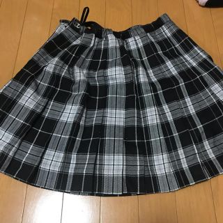 チェックスカート プリーツスカート 制服スカート(ひざ丈スカート)