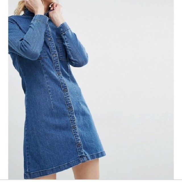 Dr.Denim(ドクターデニム)のドクターデニム ロングシャツ レディースのトップス(シャツ/ブラウス(長袖/七分))の商品写真