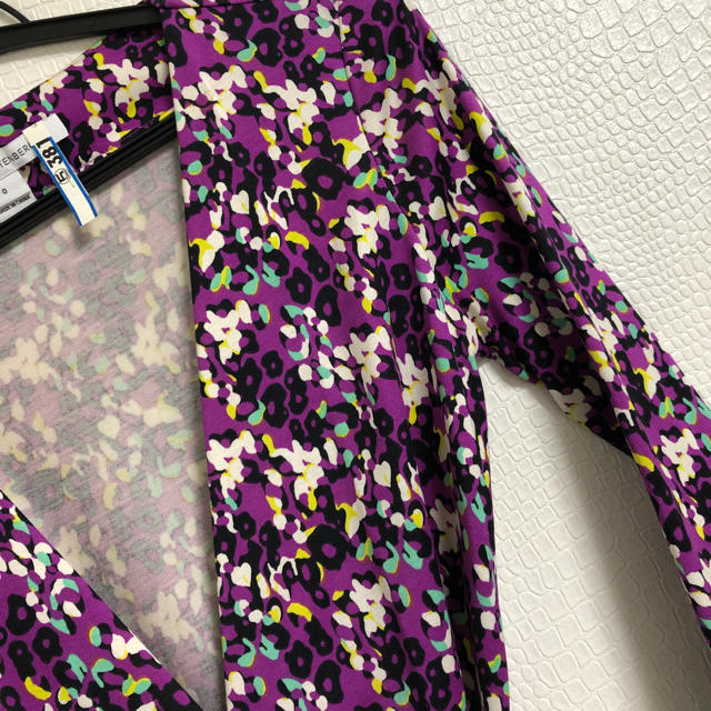 DIANE von FURSTENBERG(ダイアンフォンファステンバーグ)のDVF ダイアン ラップワンピ 美品 レディースのワンピース(ミニワンピース)の商品写真