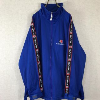 90's Karl Kani カールカナイ トラックトップ サイドライン