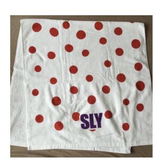 スライ(SLY)のSLY ドット柄バスタオル(その他)