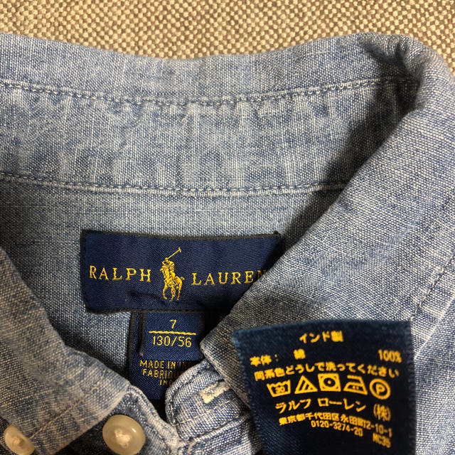 Ralph Lauren(ラルフローレン)のラルフローレン キッズ シャツ キッズ/ベビー/マタニティのキッズ服男の子用(90cm~)(ブラウス)の商品写真