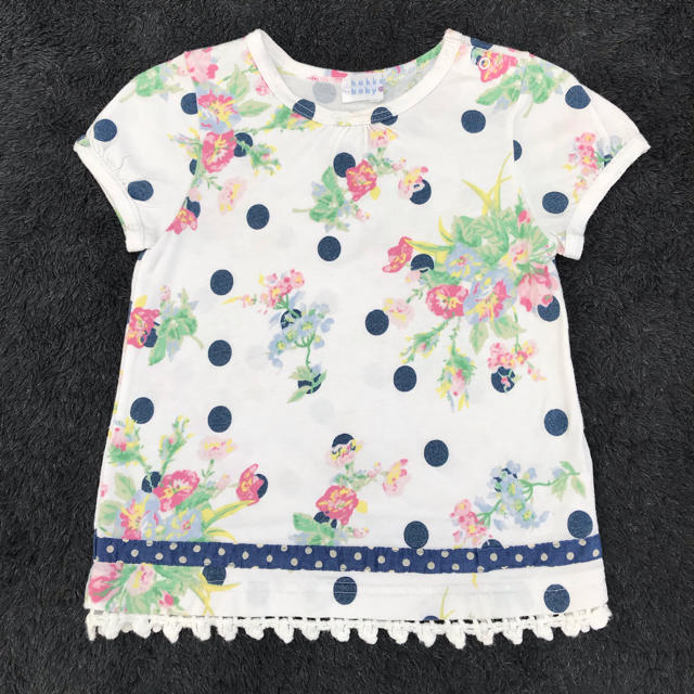 hakka baby(ハッカベビー)のhakka baby Tシャツ 90cm キッズ/ベビー/マタニティのキッズ服女の子用(90cm~)(Tシャツ/カットソー)の商品写真