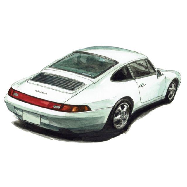 GC-1132 911カレラ/911T限定版画直筆サイン額装●作家平右ヱ門 2