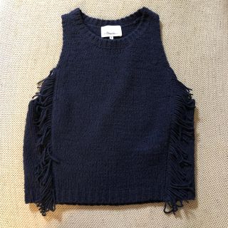 OS5480▲3.1Phillip Lim フィリップリム▲裾フリンジベスト