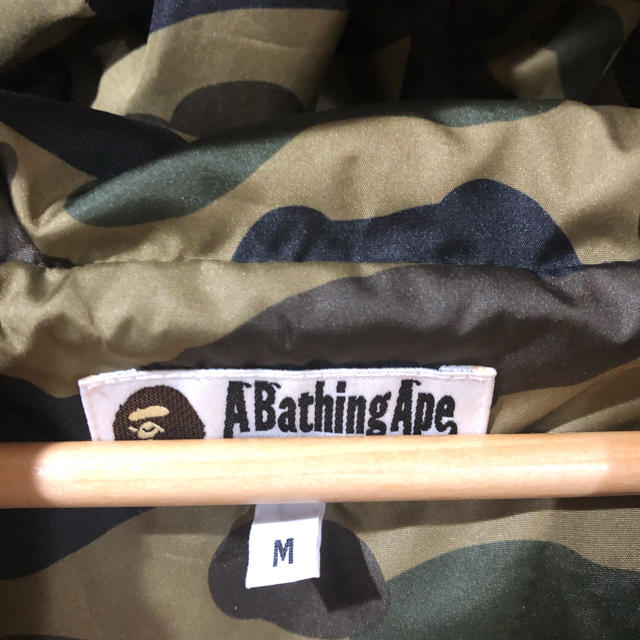 A BATHING APE(アベイシングエイプ)の【yf110様専用】a bathing ape ベスト カモ 迷彩 M メンズのジャケット/アウター(ダウンベスト)の商品写真