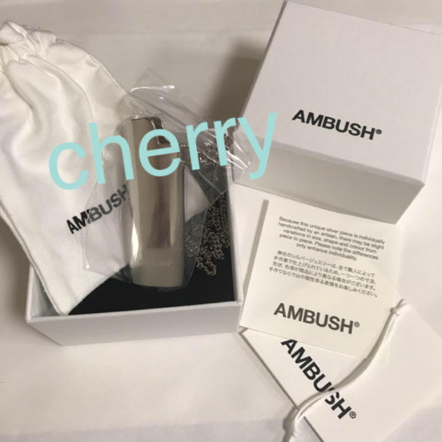 AMBUSH(アンブッシュ)のBOX ショッパー付○ AMBUSH ライタケース ネックレス  メンズのアクセサリー(ネックレス)の商品写真