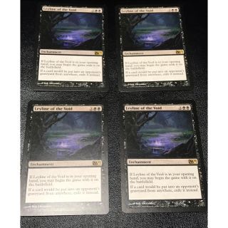 マジックザギャザリング(マジック：ザ・ギャザリング)の虚空の力線 4枚セット MTG マジックザギャザリング(シングルカード)