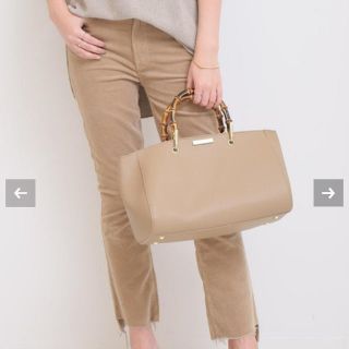 ドゥーズィエムクラス(DEUXIEME CLASSE)のKATIE LOXTON BAMBOO BAG◆(トートバッグ)