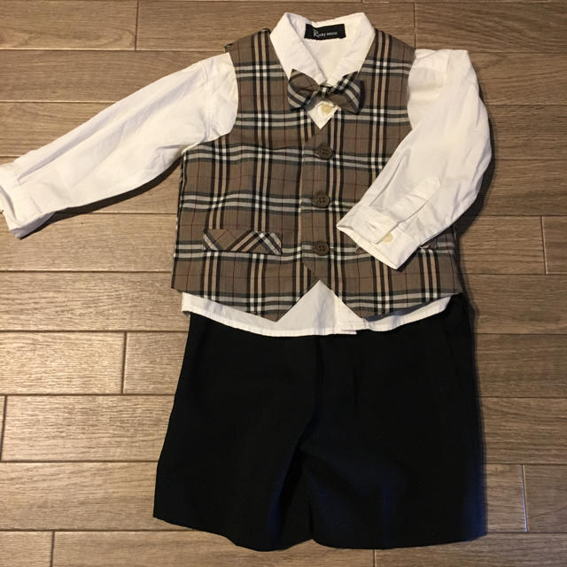 キッズ 男の子 フォーマル 90 キッズ/ベビー/マタニティのキッズ服男の子用(90cm~)(ドレス/フォーマル)の商品写真