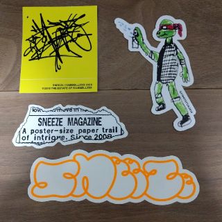 シュプリーム(Supreme)の最終値下 SNEEZE MAGAZINE ステッカー　４枚セット(その他)