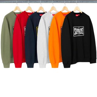 最安値 Supreme Warm Up Crewneck Sサイズ スウェット