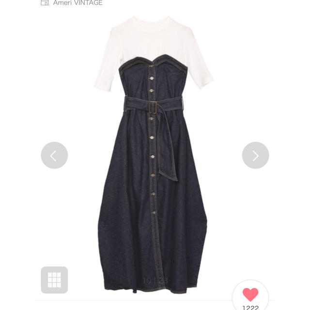 DENIM UNIFY DRESS