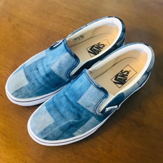 VANS 23cm デニム スリッポン(スニーカー)