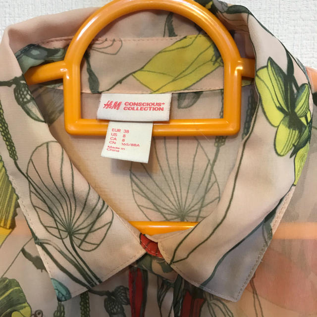 H&M(エイチアンドエム)のH&M 透けシャツ  レディースのトップス(シャツ/ブラウス(長袖/七分))の商品写真