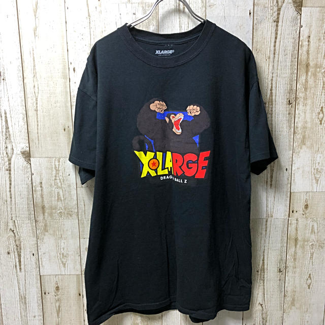 X-LARGE ドラゴンボール コラボ 大猿 ビックロゴ 希少 XL 即購入可