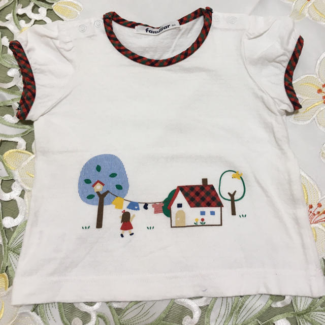 familiar(ファミリア)のファミリア Tシャツ キュロット キッズ/ベビー/マタニティのベビー服(~85cm)(Ｔシャツ)の商品写真