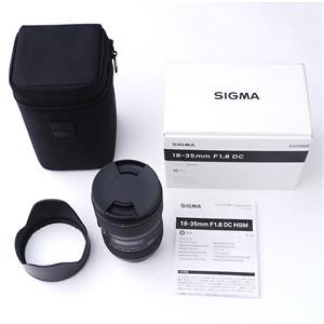 SIGMA(シグマ)のSIGMAレンズ 18-35mm ART(Nikon用) 新品同様 桜木様専用 スマホ/家電/カメラのカメラ(レンズ(ズーム))の商品写真