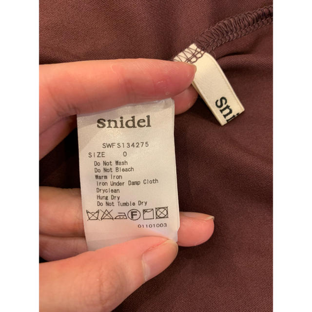 SNIDEL(スナイデル)のレース スカート レディースのスカート(ミニスカート)の商品写真