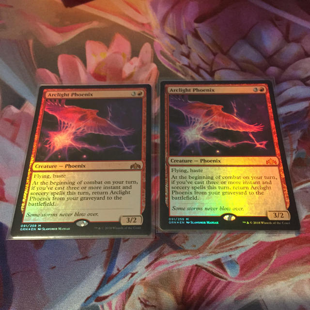 MTG arclight  phoenix GRN 英2枚 foil