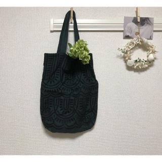 ジュエルチェンジズ(Jewel Changes)の＊＊結婚式のサブバッグとしても♡ne Quittez pas トートバッグ＊＊(トートバッグ)